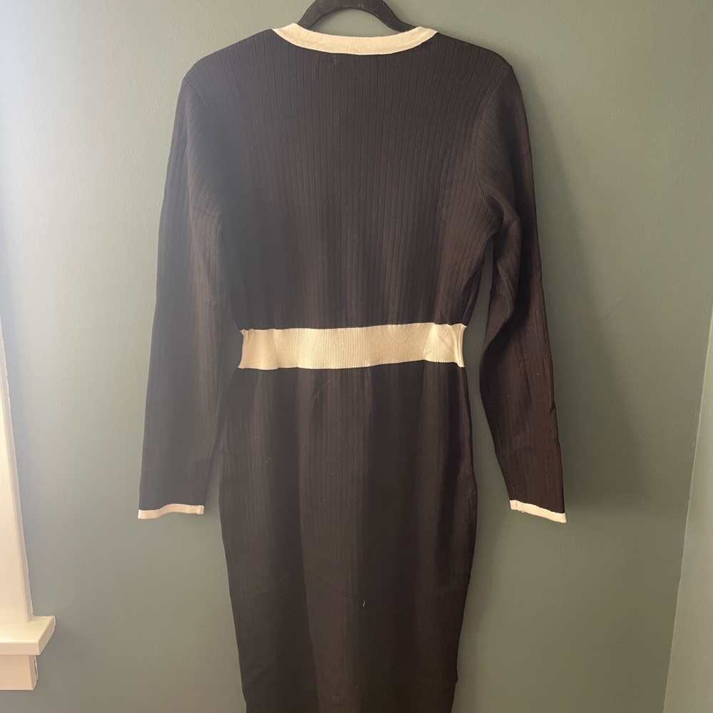 Grace Karin Black and White Women's Dress - Picture 6 of 6
